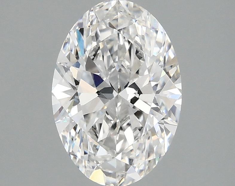 1.5 Carat Oval Shaped Ideal Cut VVS2 IGI Certified Lab Grown Diamond