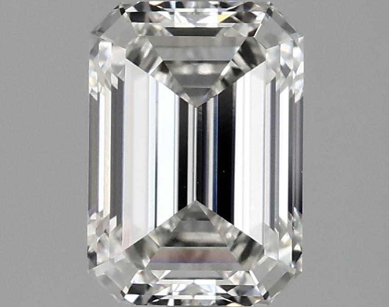 2.1 Carat Emerald Shaped Ideal Cut VS1 IGI Certified Lab Grown Diamond