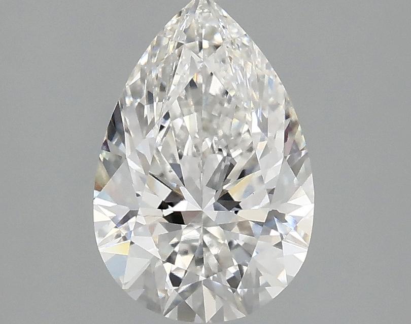 1.56 Carat Pear Shaped Excellent Cut VVS2 IGI Certified Lab Grown Diamond