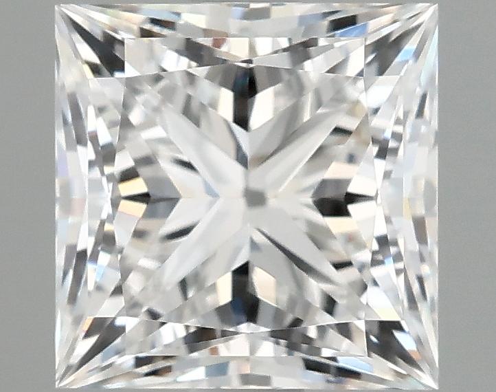 1.58 Carat Princess Shaped Ideal Cut VVS2 IGI Certified Lab Grown Diamond