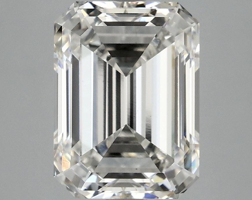3.82 Carat Emerald Shaped Excellent Cut VS1 IGI Certified Lab Grown Diamond