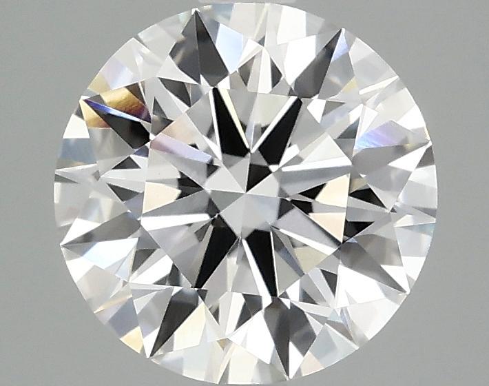 2.09 Carat Round Shaped Ideal Cut VVS2 IGI Certified Lab Grown Diamond