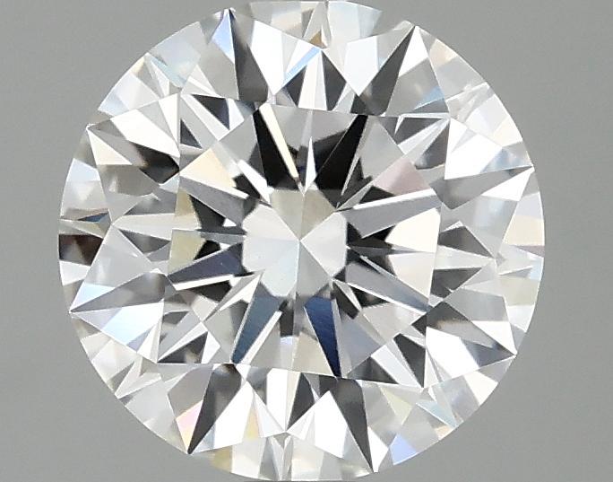 2.08 Carat Round Shaped Ideal Cut VVS2 IGI Certified Lab Grown Diamond