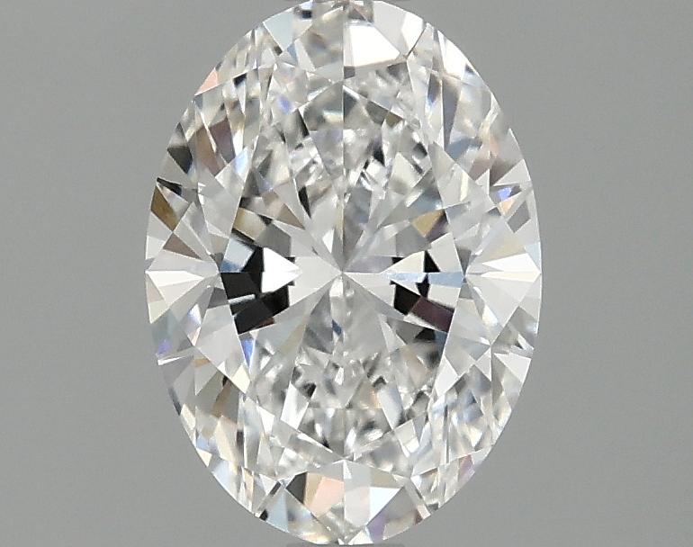 1.5 Carat Oval Shaped Ideal Cut VVS2 IGI Certified Lab Grown Diamond