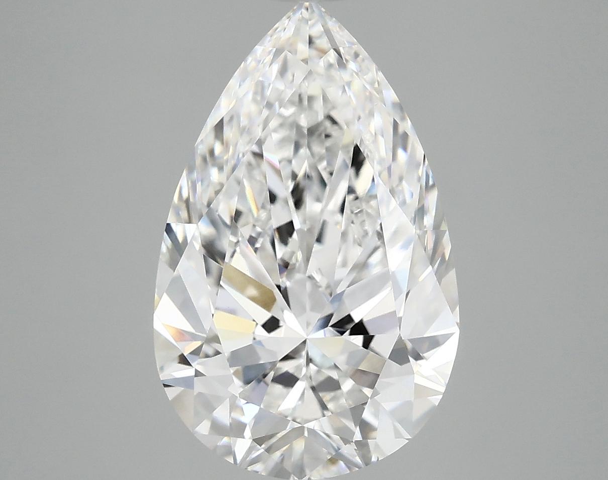 4.05 Carat Pear Shaped Ideal Cut VS1 IGI Certified Lab Grown Diamond