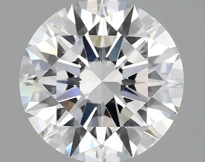 2.09 Carat Round Shaped Excellent Cut VVS2 IGI Certified Lab Grown Diamond