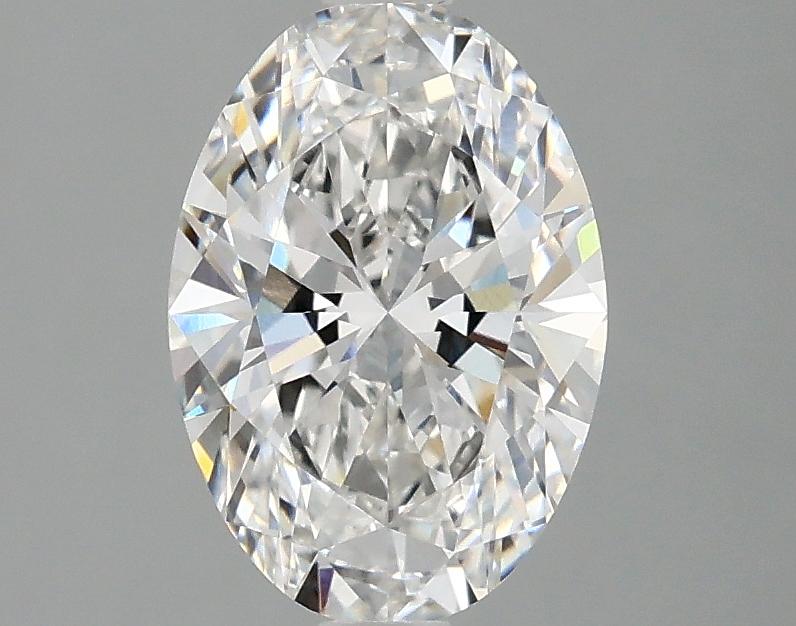 1.54 Carat Oval Shaped Ideal Cut VVS2 IGI Certified Lab Grown Diamond