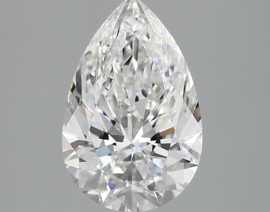 2.1 Carat Pear Shaped Ideal Cut VS1 IGI Certified Lab Grown Diamond