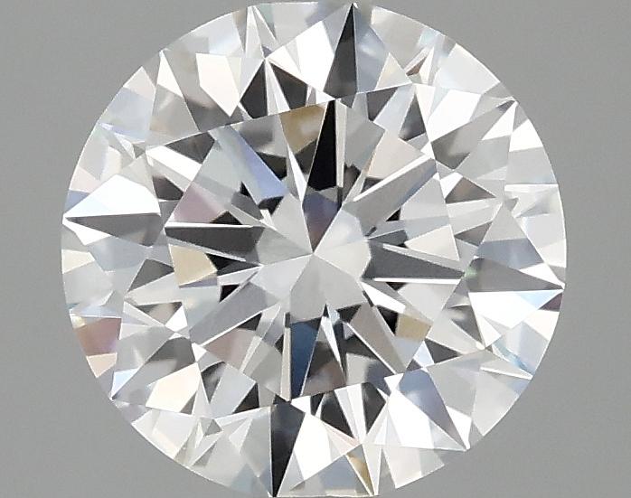 2.06 Carat Round Shaped Ideal Cut VVS2 IGI Certified Lab Grown Diamond