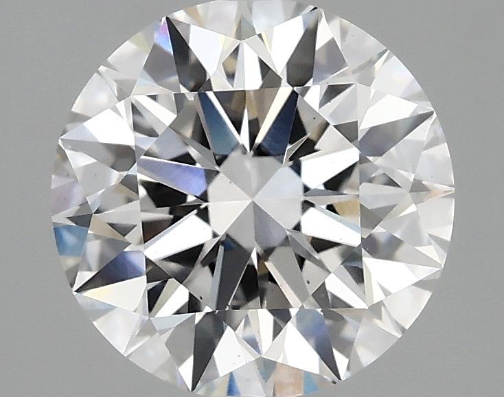 2.09 Carat Round Shaped Ideal Cut VS2 IGI Certified Lab Grown Diamond