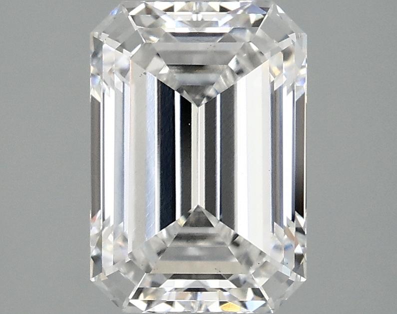 2.56 Carat Emerald Shaped Ideal Cut VS1 IGI Certified Lab Grown Diamond