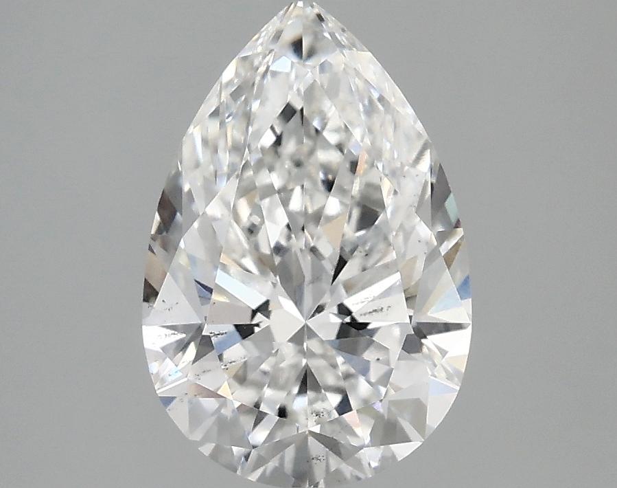 2.07 Carat Pear Shaped Excellent Cut SI1 IGI Certified Lab Grown Diamond