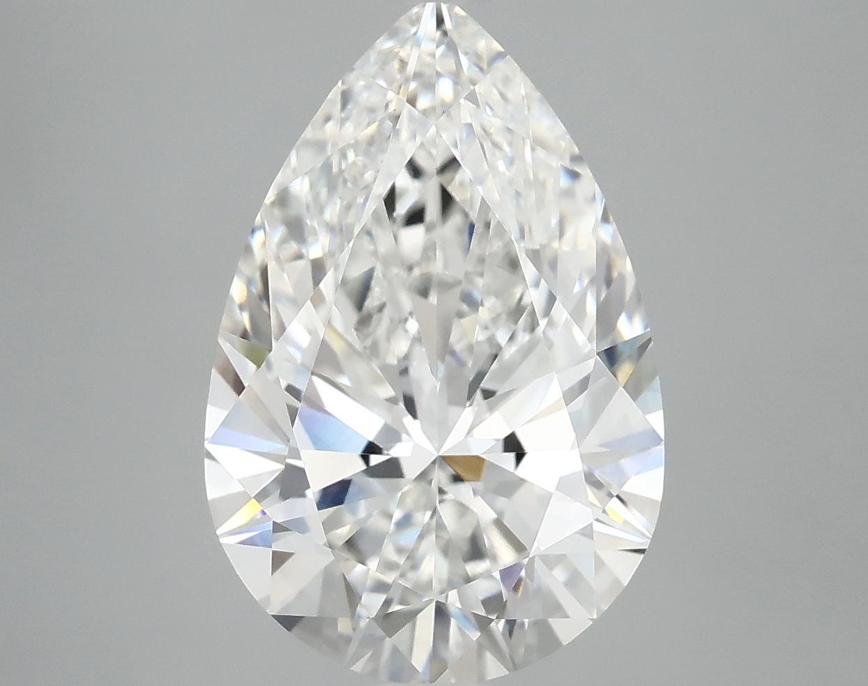 5.04 Carat Pear Shaped Excellent Cut VS1 IGI Certified Lab Grown Diamond
