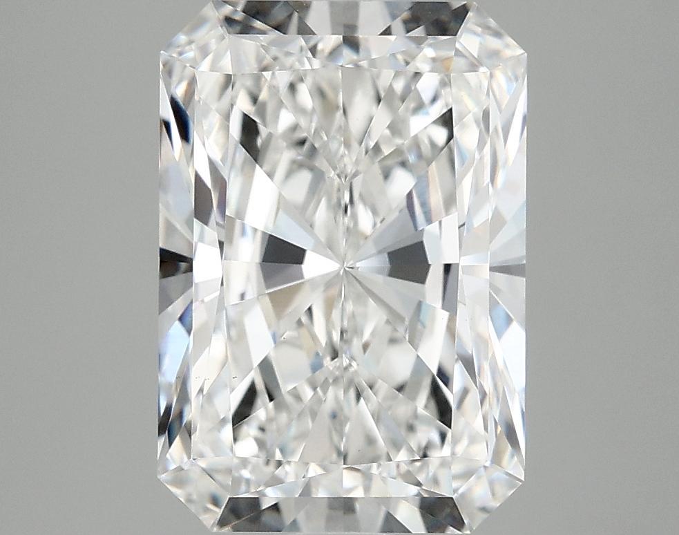 4.09 Carat Radiant Shaped Ideal Cut VVS2 IGI Certified Lab Grown Diamond