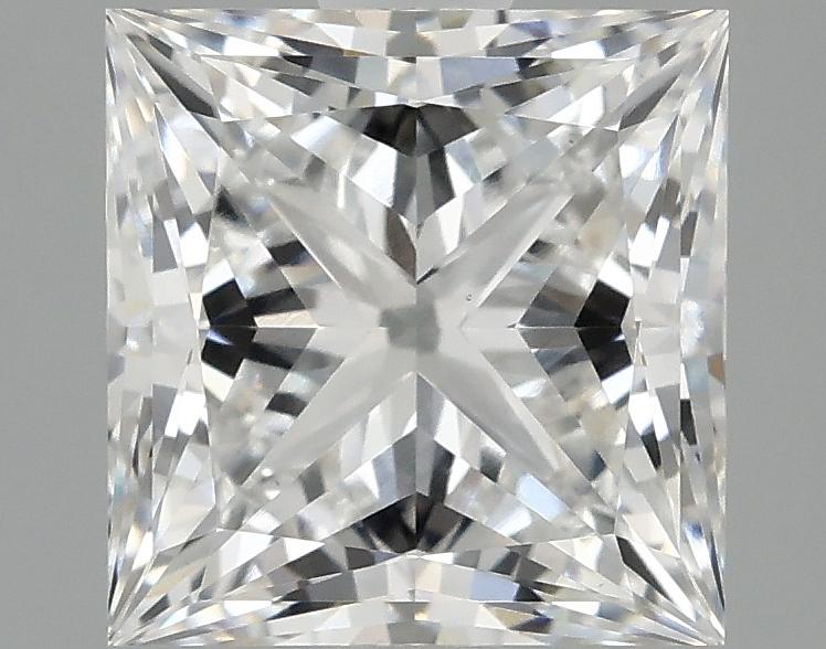 2.1 Carat Princess Shaped Ideal Cut VVS2 IGI Certified Lab Grown Diamond