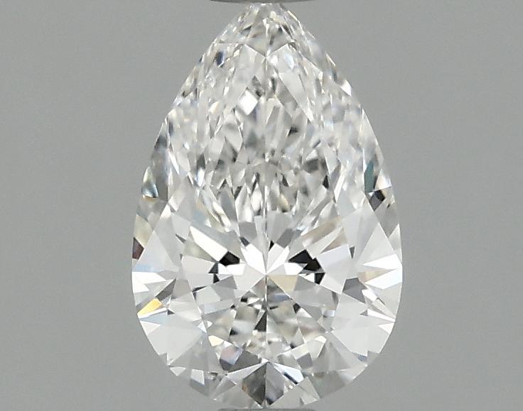 0.97 Carat Pear Shaped Ideal Cut VVS2 IGI Certified Lab Grown Diamond