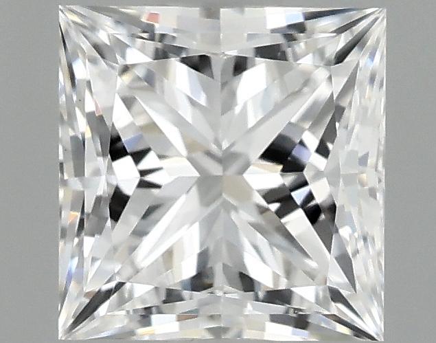 0.98 Carat Princess Shaped Ideal Cut VVS2 IGI Certified Lab Grown Diamond