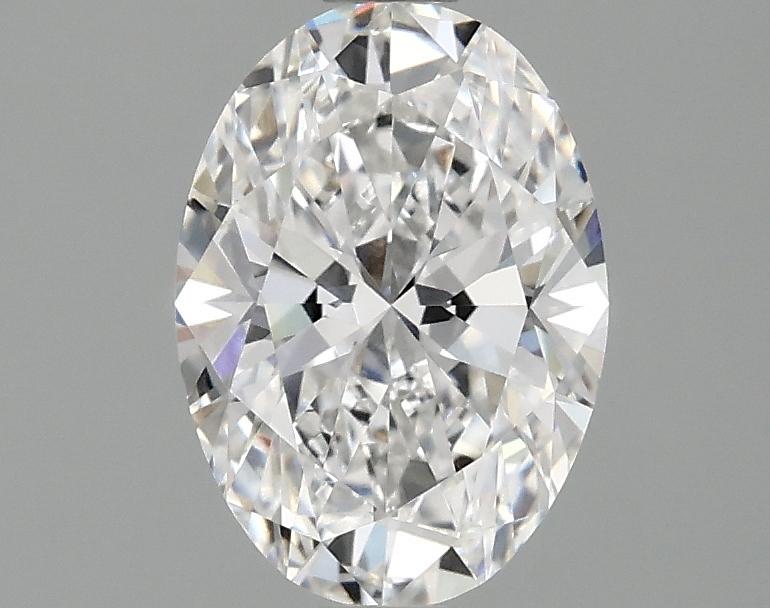 1.5 Carat Oval Shaped Ideal Cut VVS2 IGI Certified Lab Grown Diamond