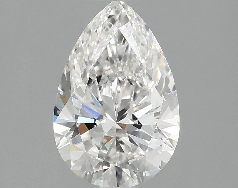 1.47 Carat Pear Shaped Excellent Cut VVS2 IGI Certified Lab Grown Diamond