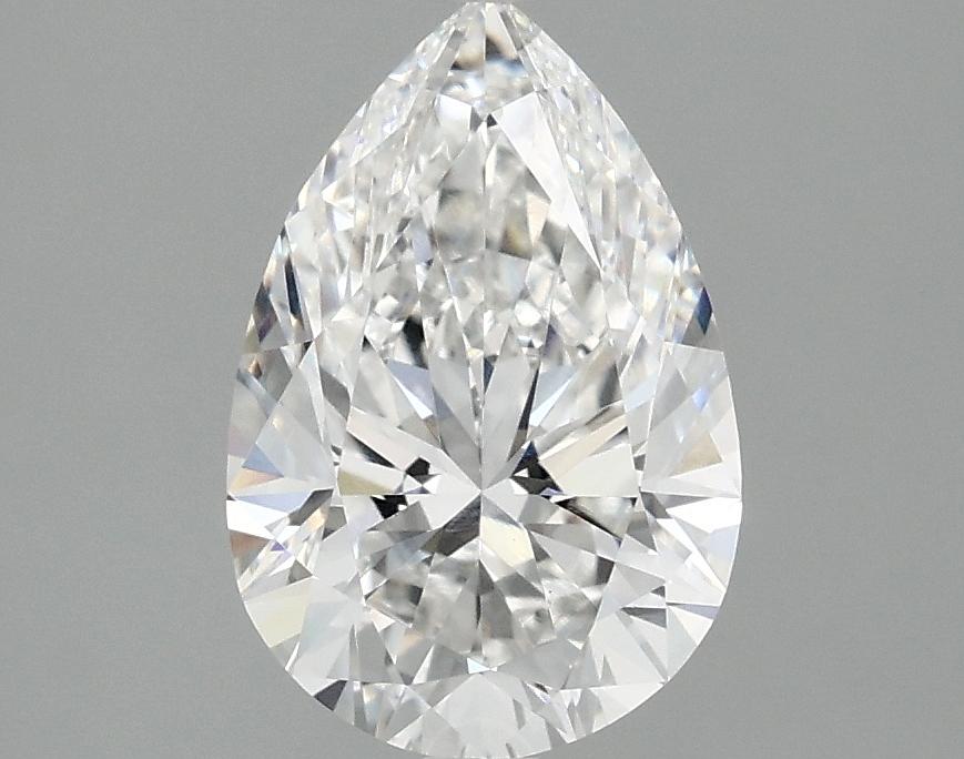 2.0 Carat Pear Shaped Excellent Cut VVS2 IGI Certified Lab Grown Diamond
