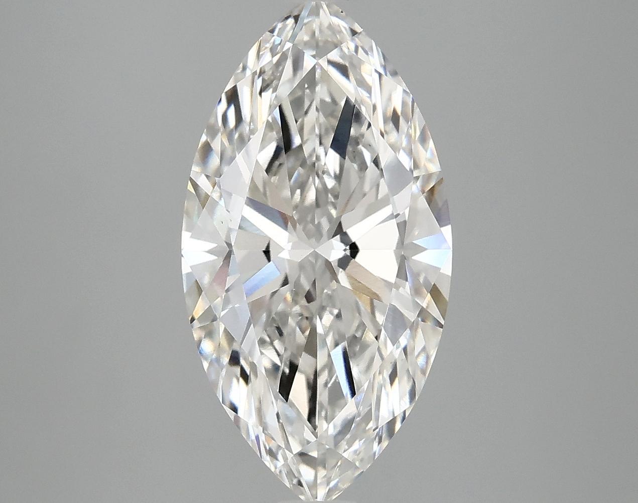 3.51 Carat Marquise Shaped Excellent Cut VS1 IGI Certified Lab Grown Diamond