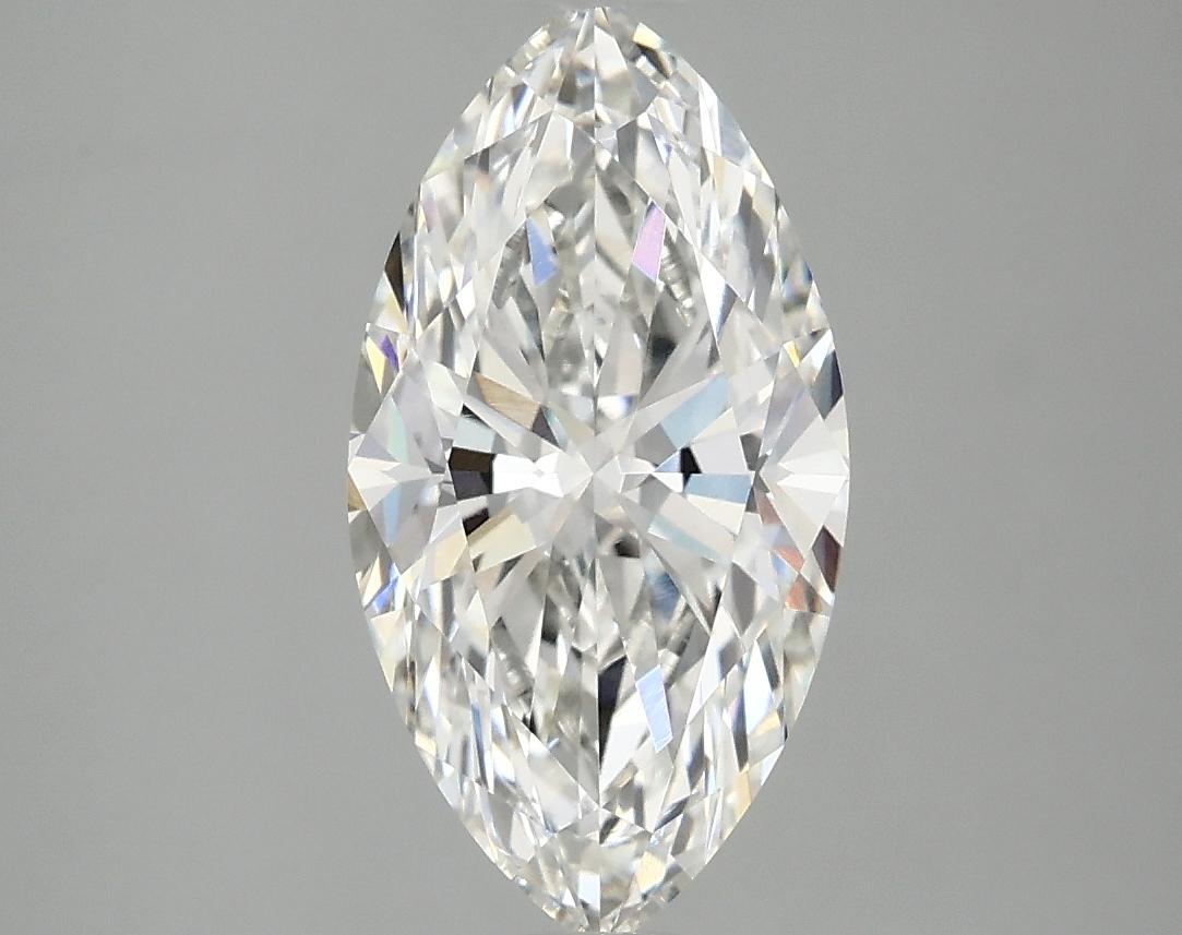 2.29 Carat Marquise Shaped Excellent Cut VVS2 IGI Certified Lab Grown Diamond