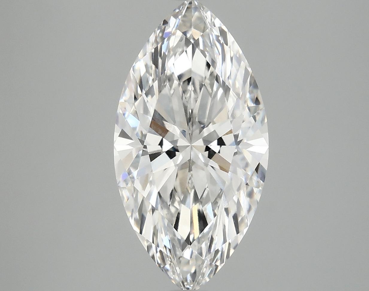 3.08 Carat Marquise Shaped Ideal Cut VS1 IGI Certified Lab Grown Diamond