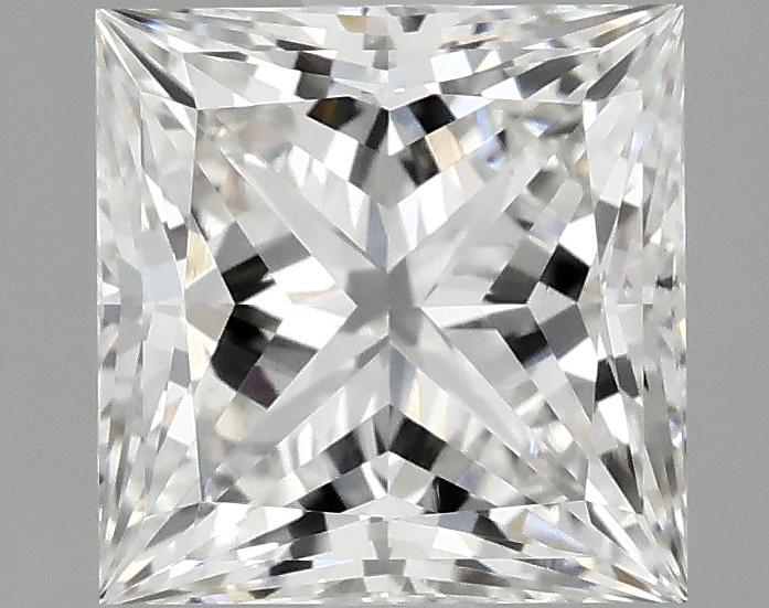 2.02 Carat Princess Shaped Ideal Cut VS2 IGI Certified Lab Grown Diamond
