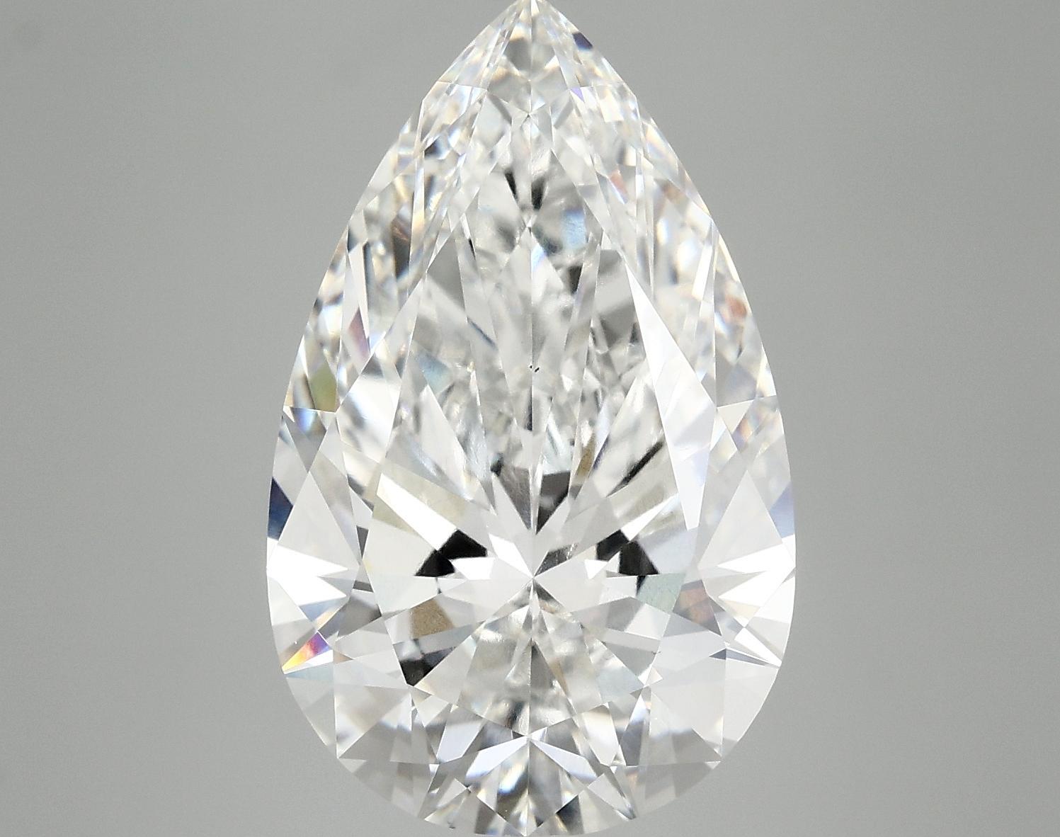 7.12 Carat Pear Shaped Ideal Cut VS1 IGI Certified Lab Grown Diamond