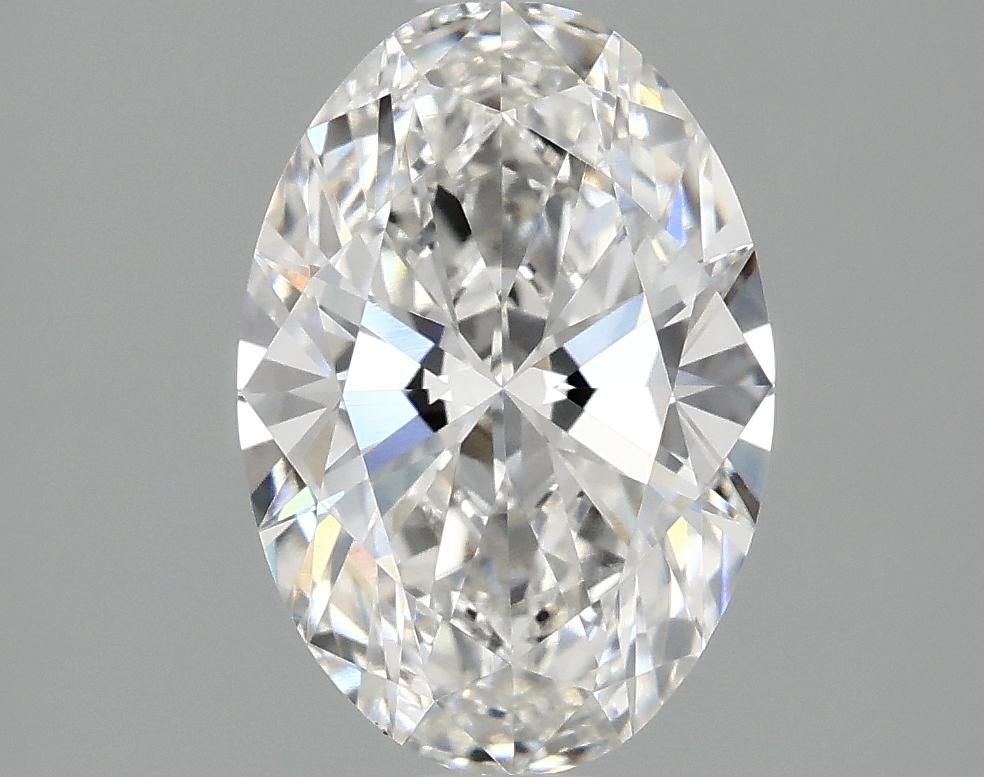 1.45 Carat Oval Shaped Ideal Cut VVS2 IGI Certified Lab Grown Diamond
