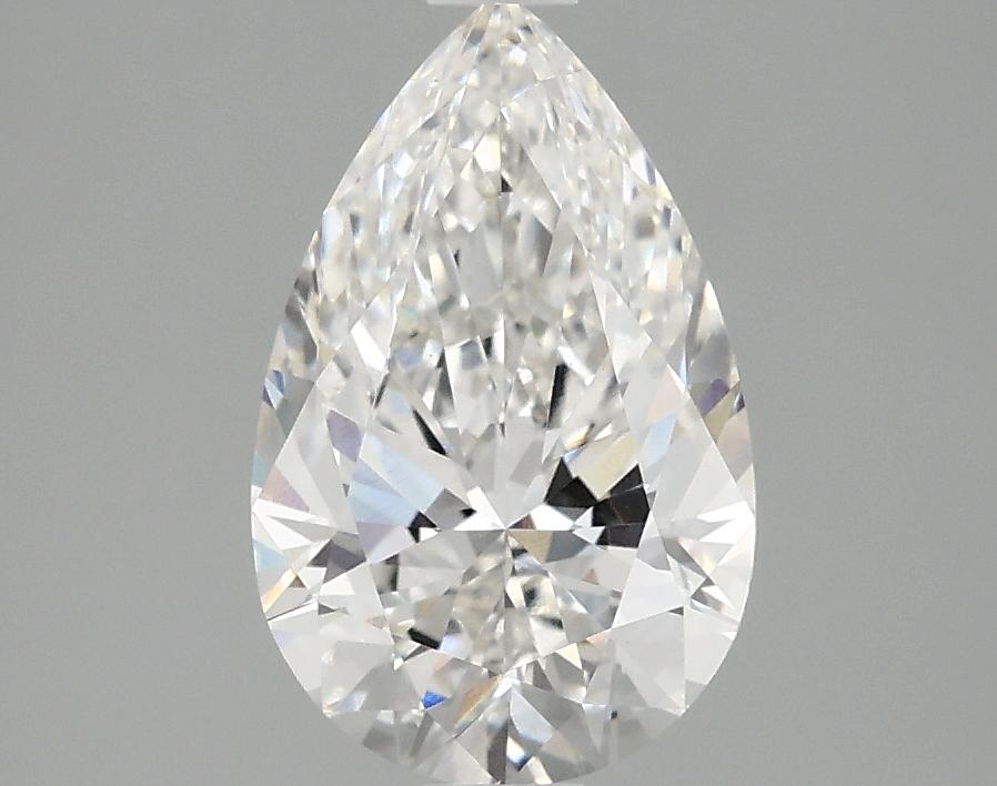 1.96 Carat Pear Shaped Ideal Cut VVS2 IGI Certified Lab Grown Diamond