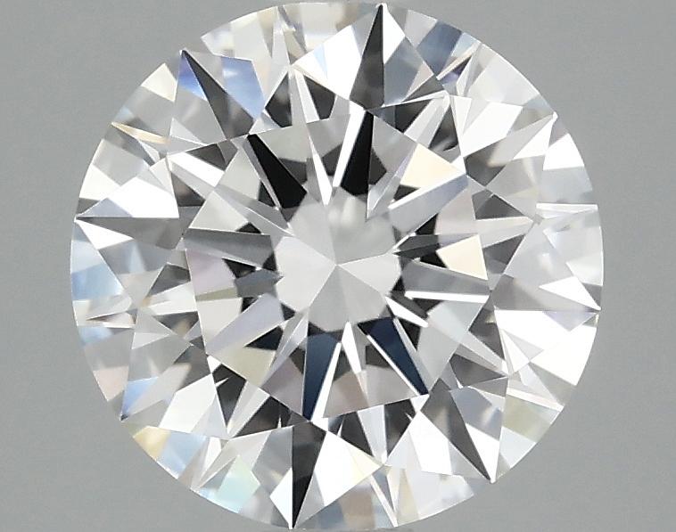 2.58 Carat Round Shaped Ideal Cut VVS2 IGI Certified Lab Grown Diamond