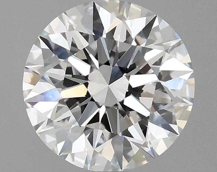 2.09 Carat Round Shaped Ideal Cut VVS2 IGI Certified Lab Grown Diamond
