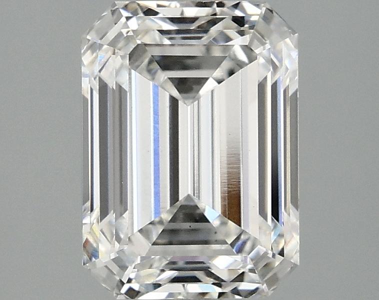 2.54 Carat Emerald Shaped Excellent Cut VS1 IGI Certified Lab Grown Diamond