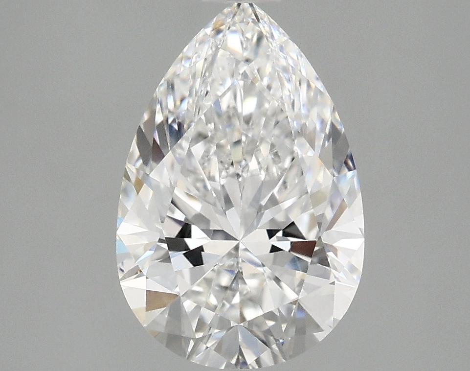 2.03 Carat Pear Shaped Excellent Cut VVS2 IGI Certified Lab Grown Diamond