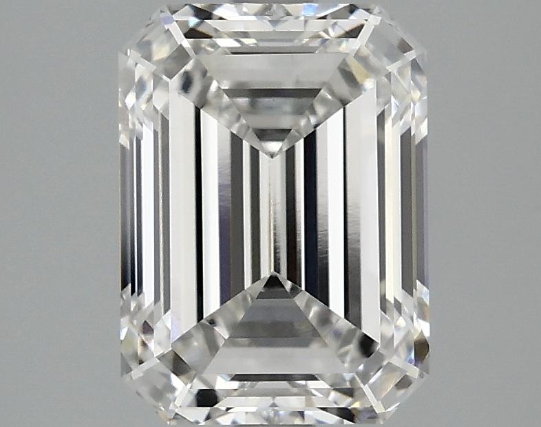 2.54 Carat Emerald Shaped Excellent Cut VS1 IGI Certified Lab Grown Diamond