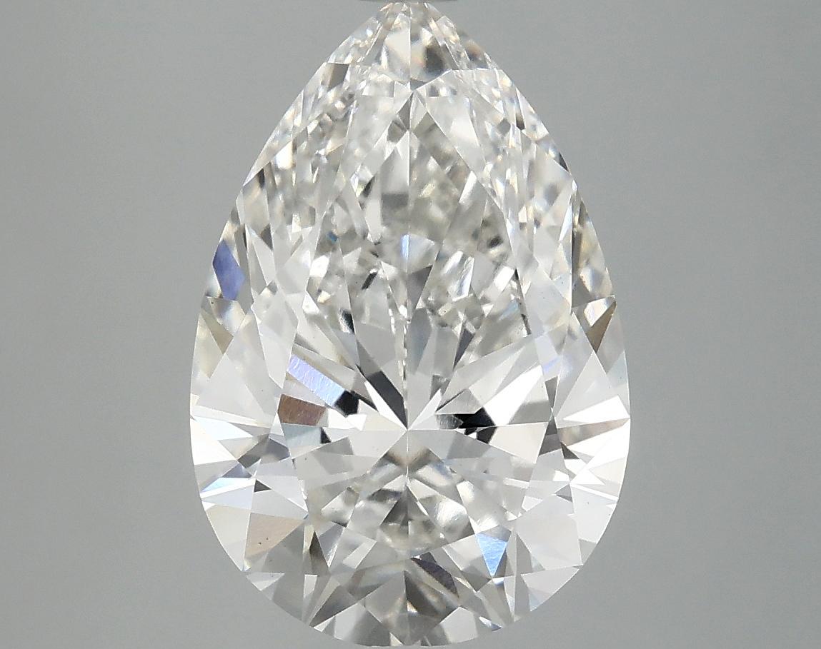 4.06 Carat Pear Shaped Excellent Cut VS1 IGI Certified Lab Grown Diamond