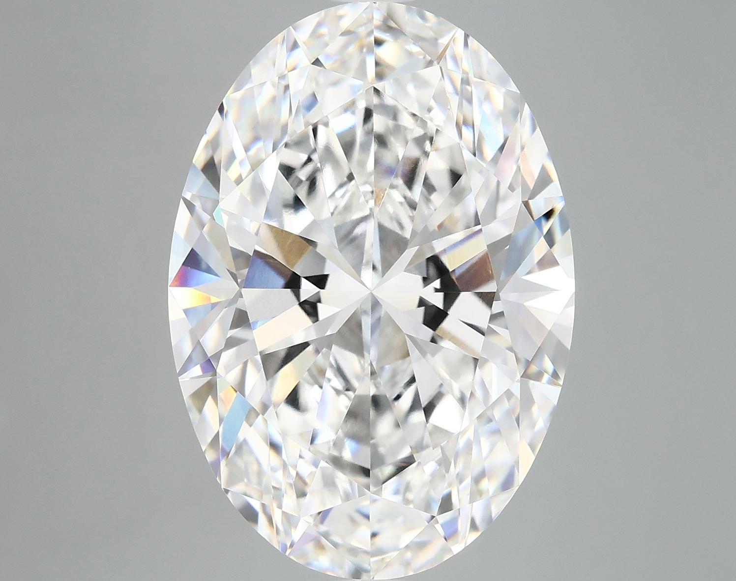 10.2 Carat Oval Shaped Ideal Cut VVS2 IGI Certified Lab Grown Diamond