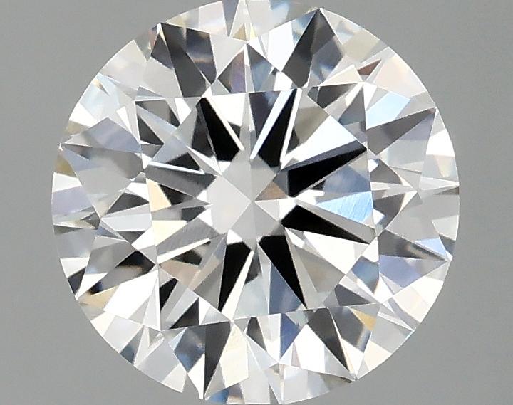 2.07 Carat Round Shaped Ideal Cut VVS2 IGI Certified Lab Grown Diamond