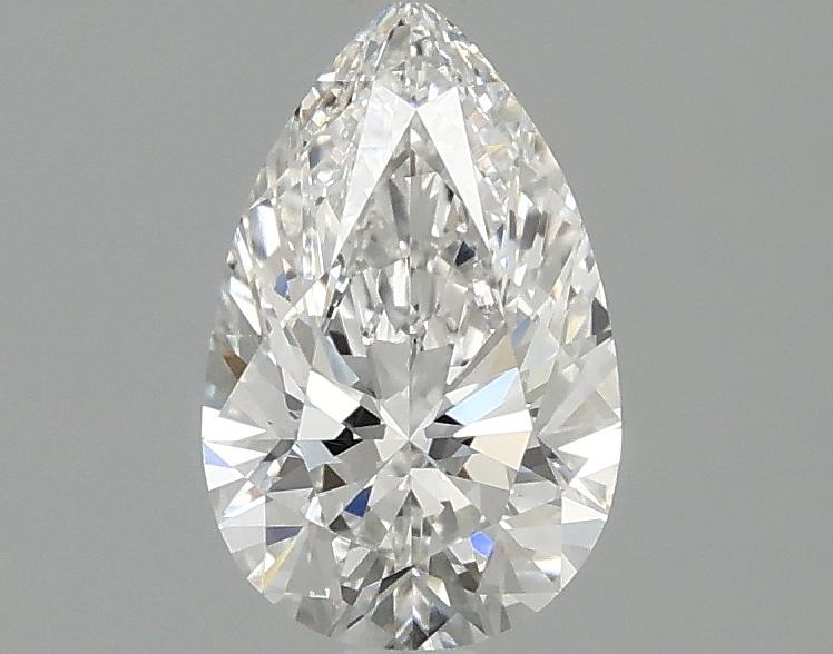 0.98 Carat Pear Shaped Ideal Cut VVS2 IGI Certified Lab Grown Diamond