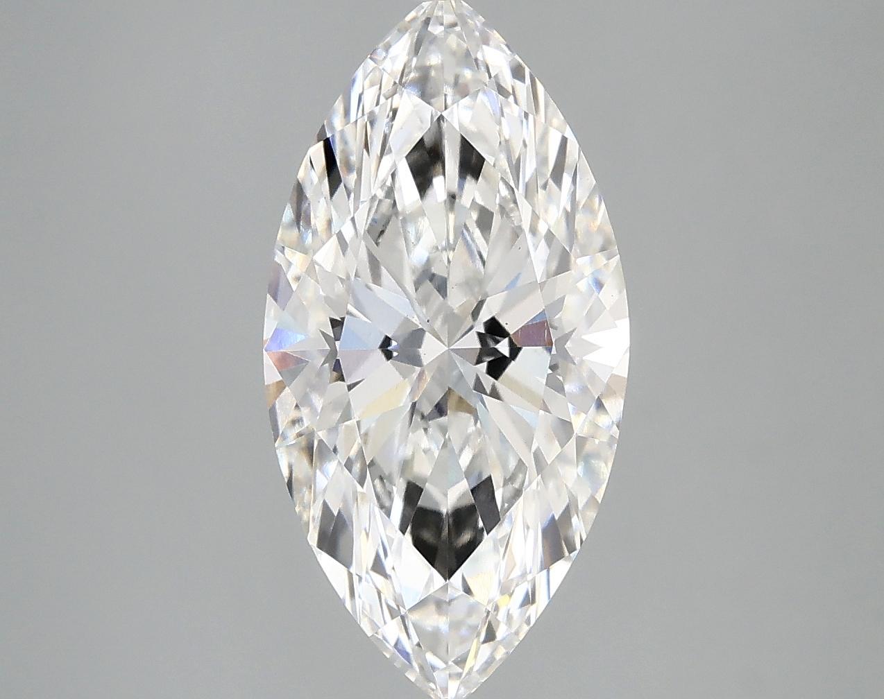 3.08 Carat Marquise Shaped Ideal Cut VS1 IGI Certified Lab Grown Diamond