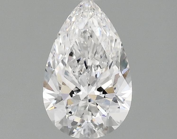1.04 Carat Pear Shaped Ideal Cut VVS2 IGI Certified Lab Grown Diamond