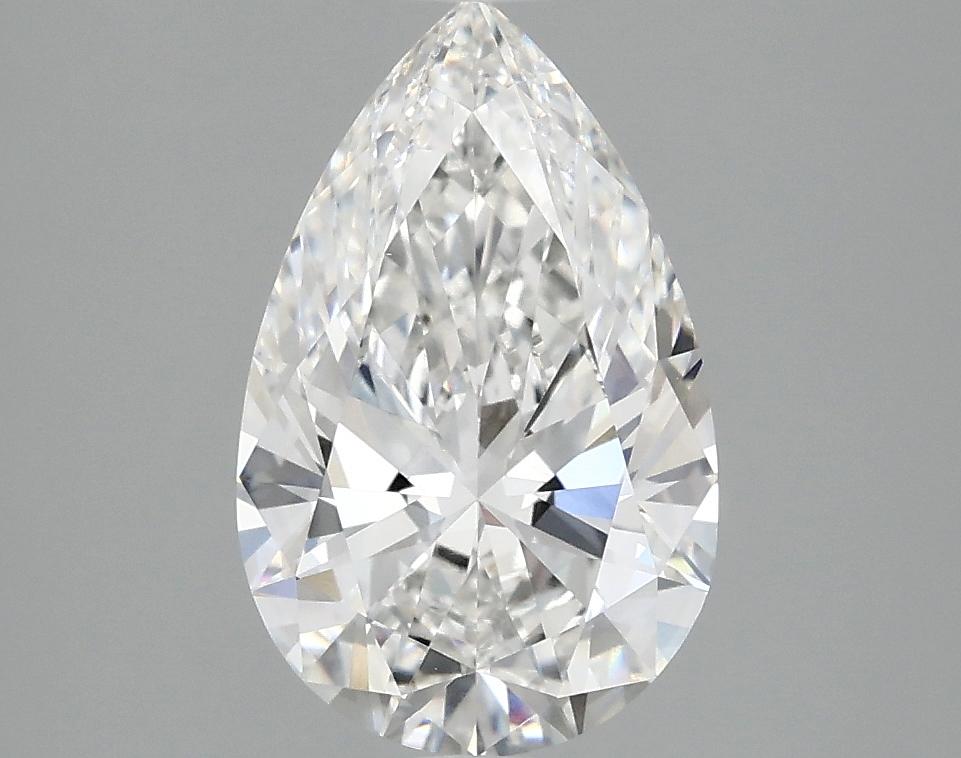 2.02 Carat Pear Shaped Ideal Cut VVS2 IGI Certified Lab Grown Diamond