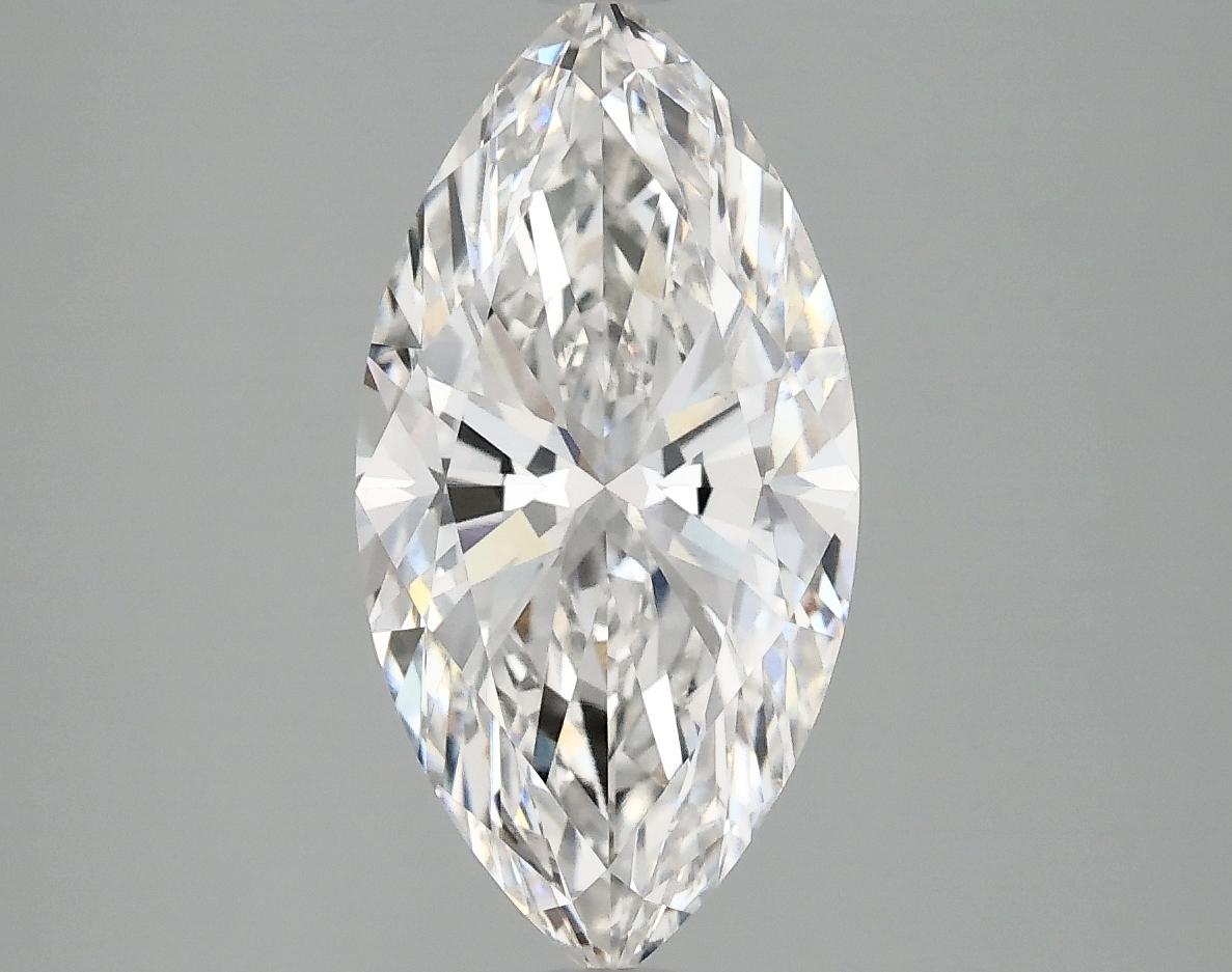 2.54 Carat Marquise Shaped Ideal Cut VS2 IGI Certified Lab Grown Diamond
