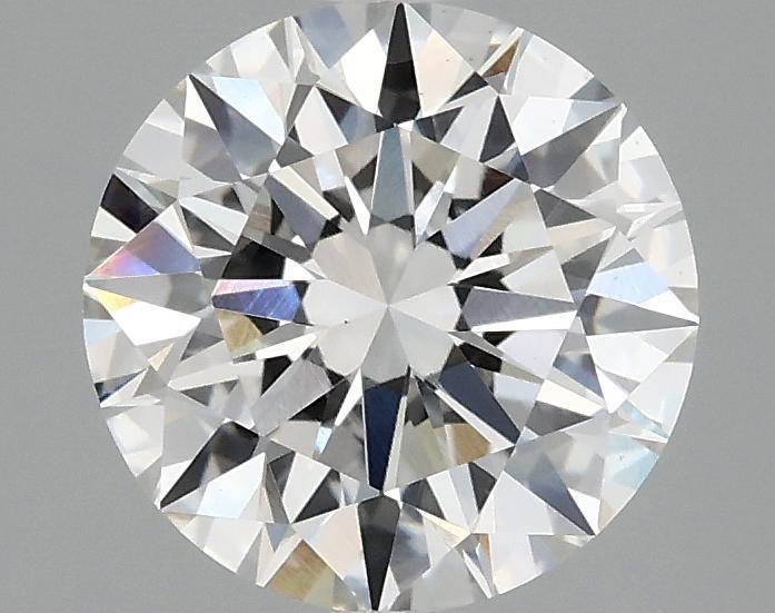 2.05 Carat Round Shaped Ideal Cut VS1 IGI Certified Lab Grown Diamond