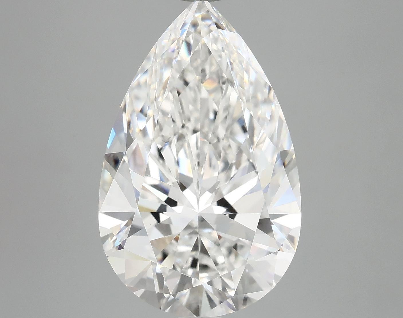 6.04 Carat Pear Shaped Ideal Cut VS1 IGI Certified Lab Grown Diamond