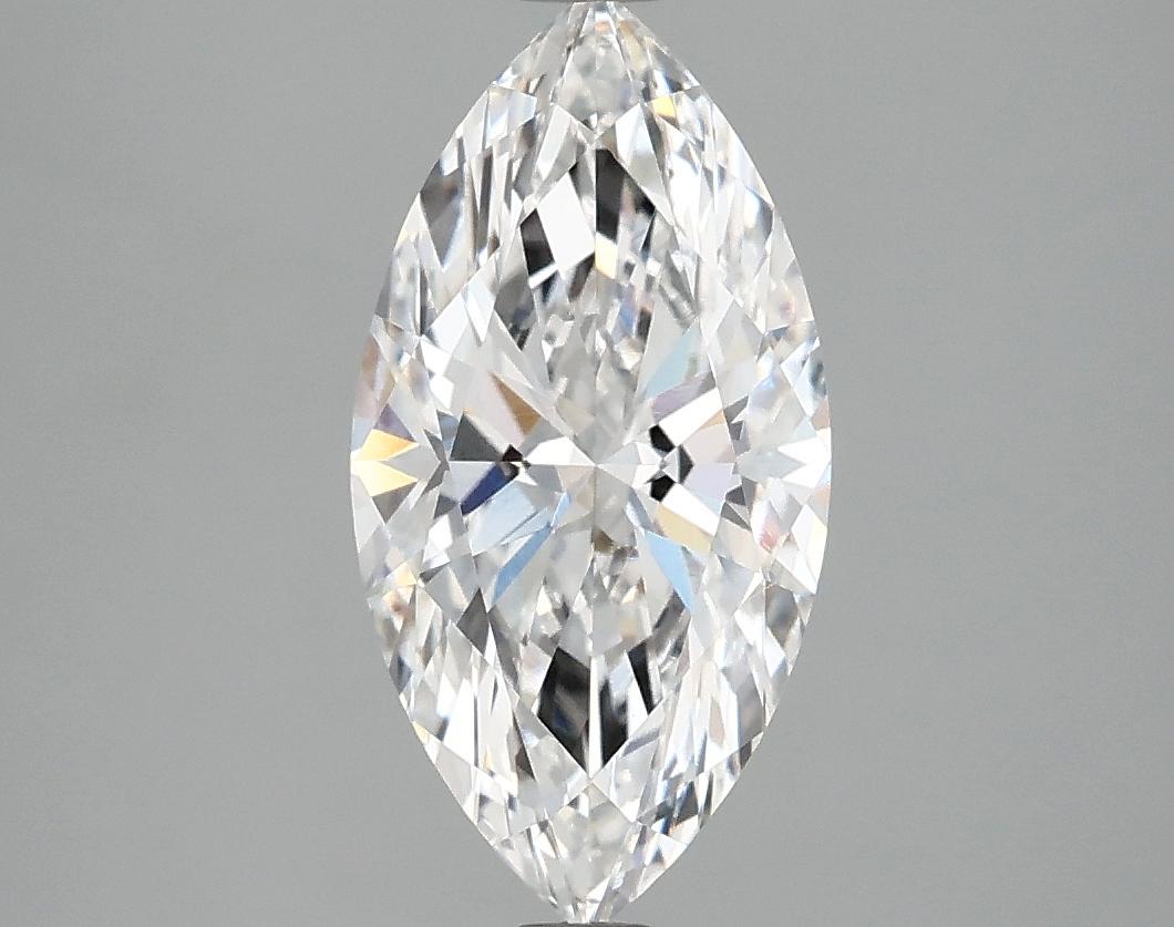 2.07 Carat Marquise Shaped Ideal Cut VVS2 IGI Certified Lab Grown Diamond