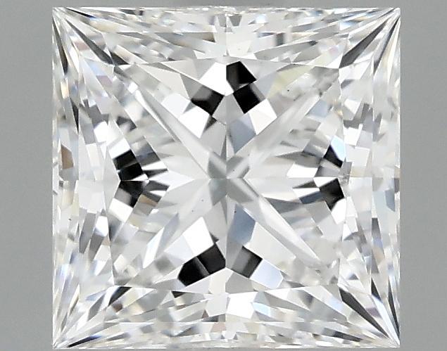 1.55 Carat Princess Shaped Ideal Cut VS1 IGI Certified Lab Grown Diamond
