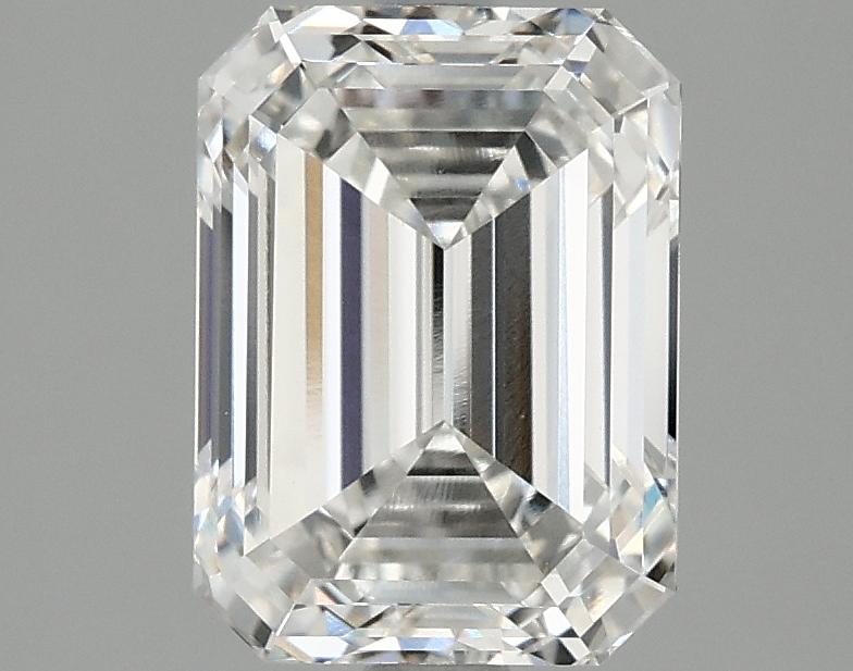 2.58 Carat Emerald Shaped Excellent Cut VVS2 IGI Certified Lab Grown Diamond