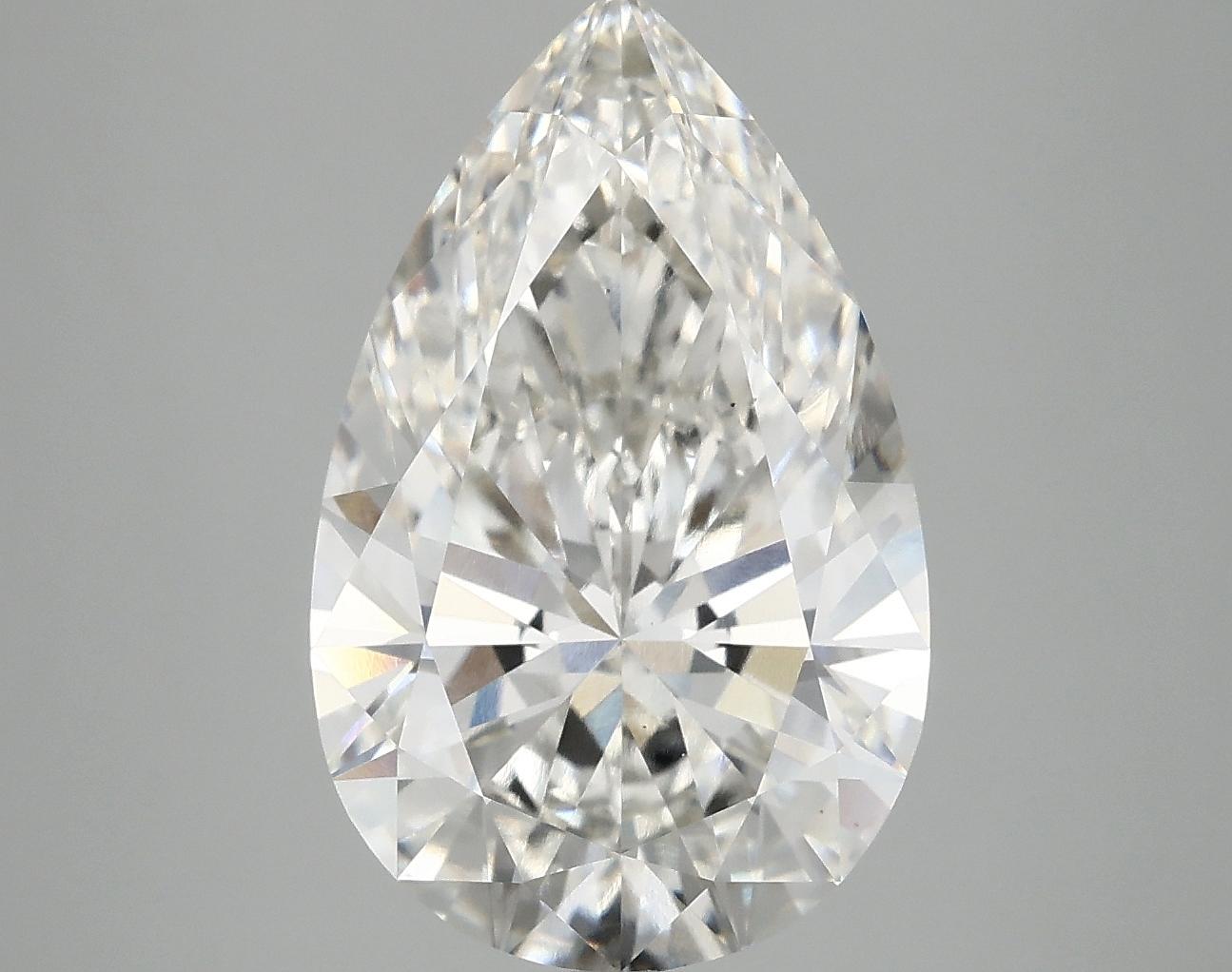 5.09 Carat Pear Shaped Ideal Cut VS1 IGI Certified Lab Grown Diamond